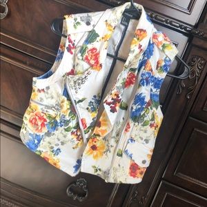 Floral vest